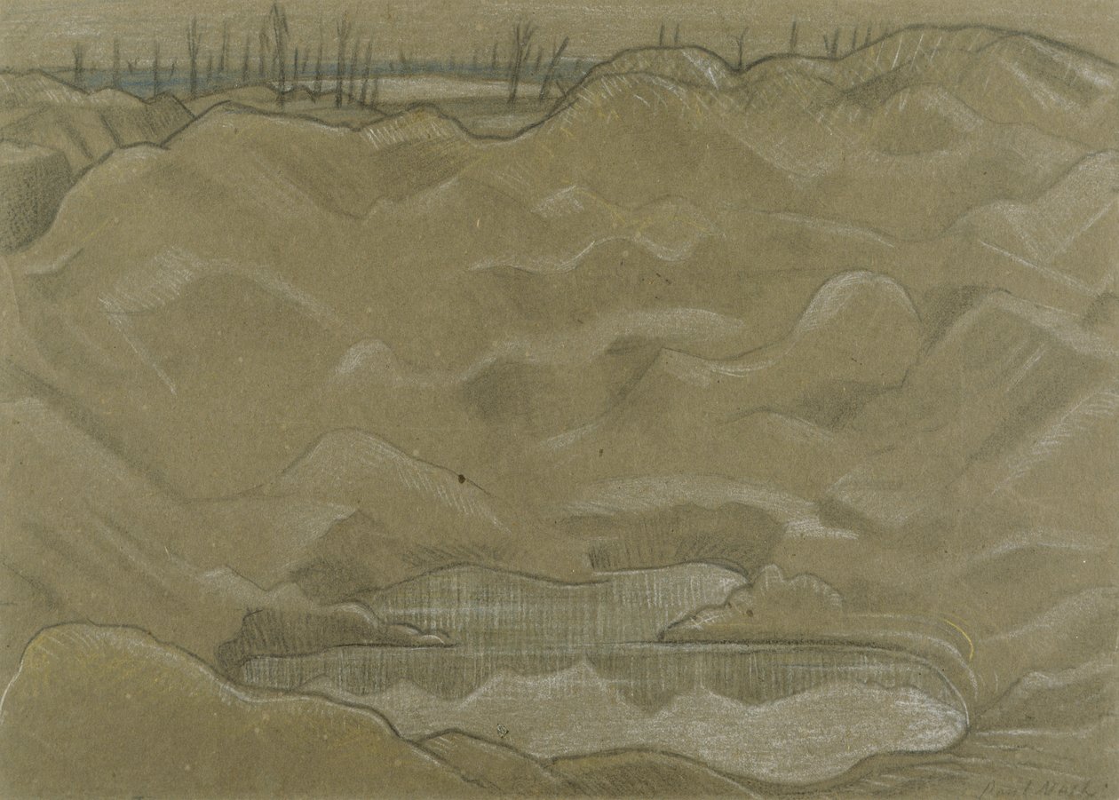 Et skalkrater af Paul Nash