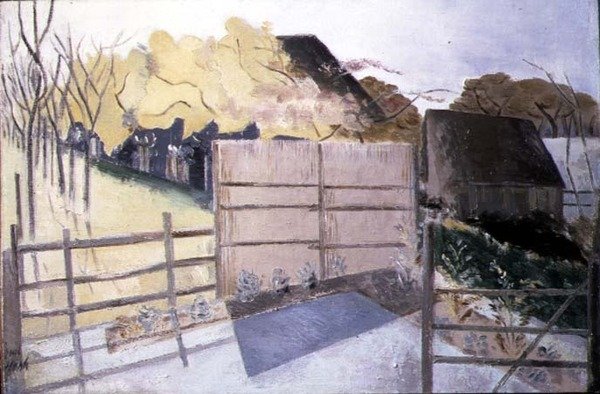 Efterårslandskab af Paul Nash