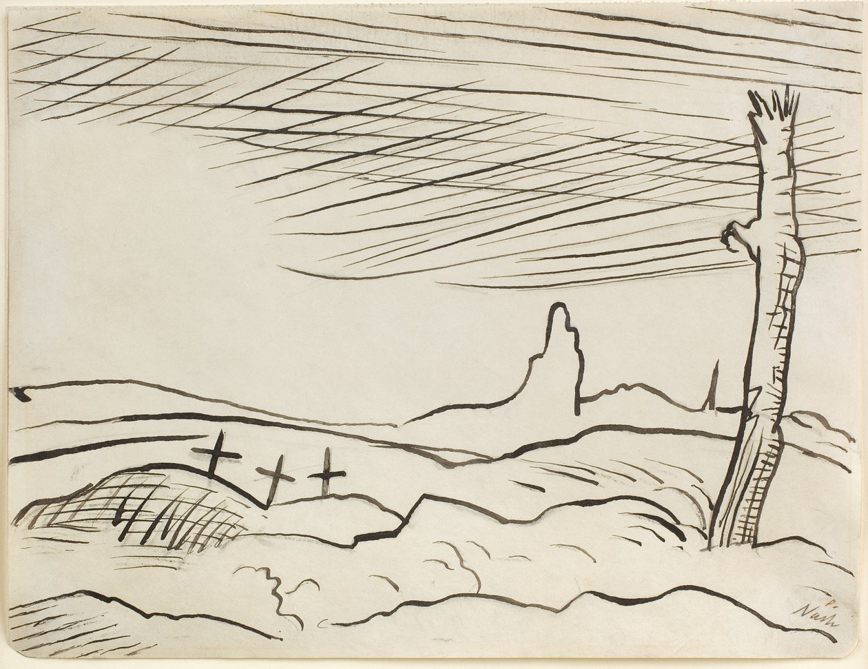 Slagmarken af Paul Nash