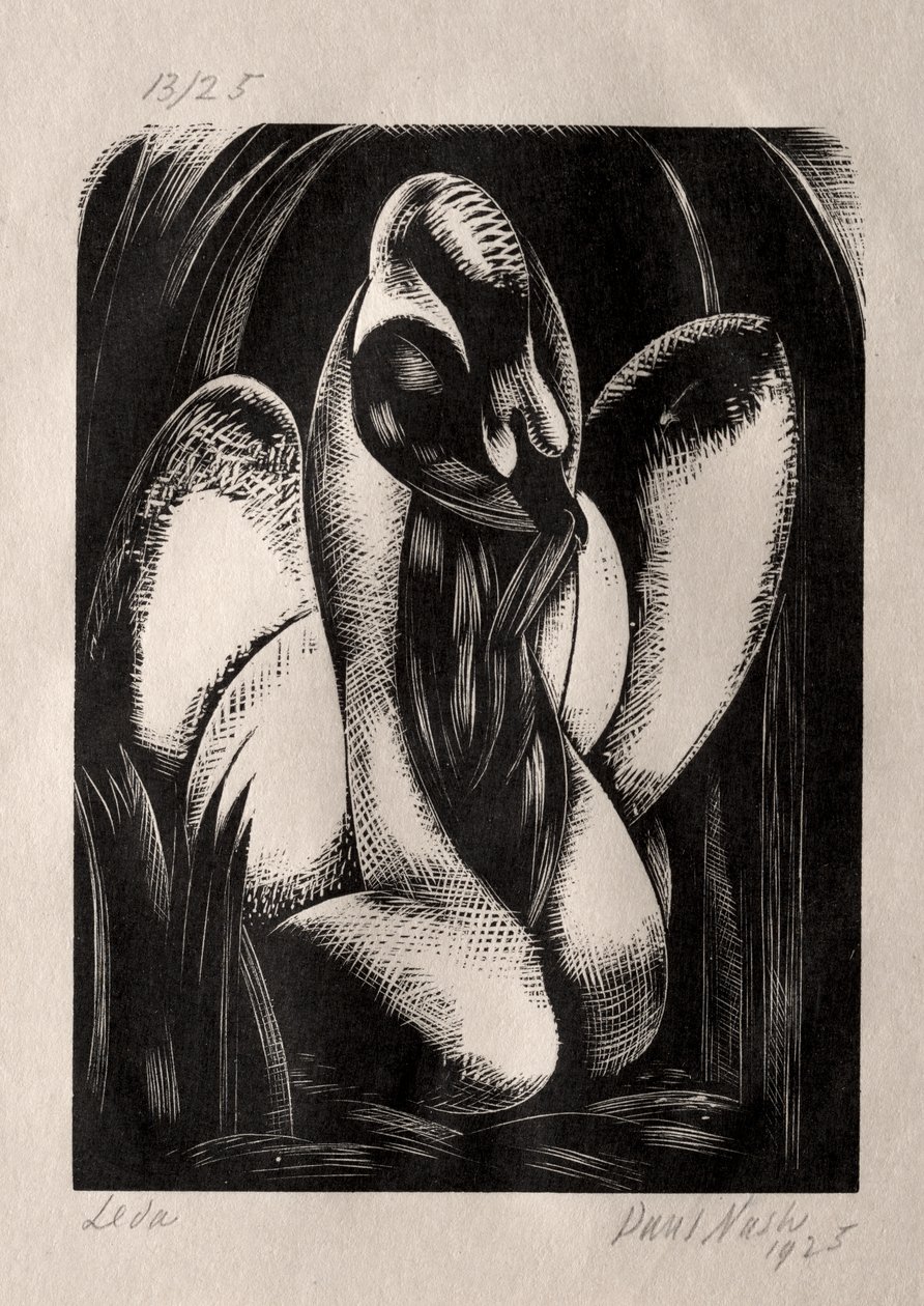 Leda af Paul Nash