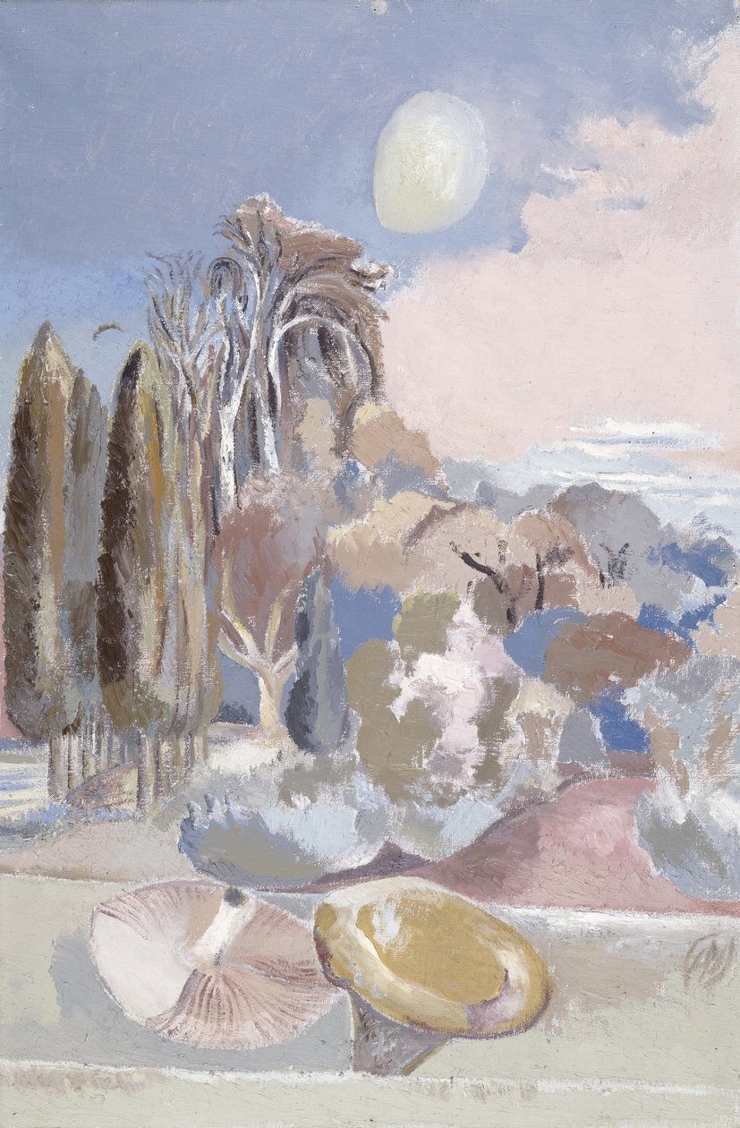 november månen af Paul Nash