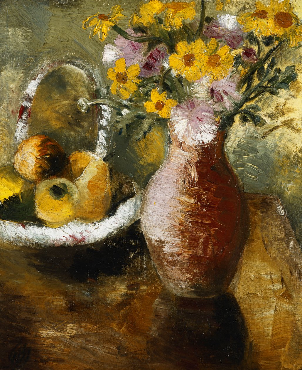 Sommerblomster i en vase af Paul Nash