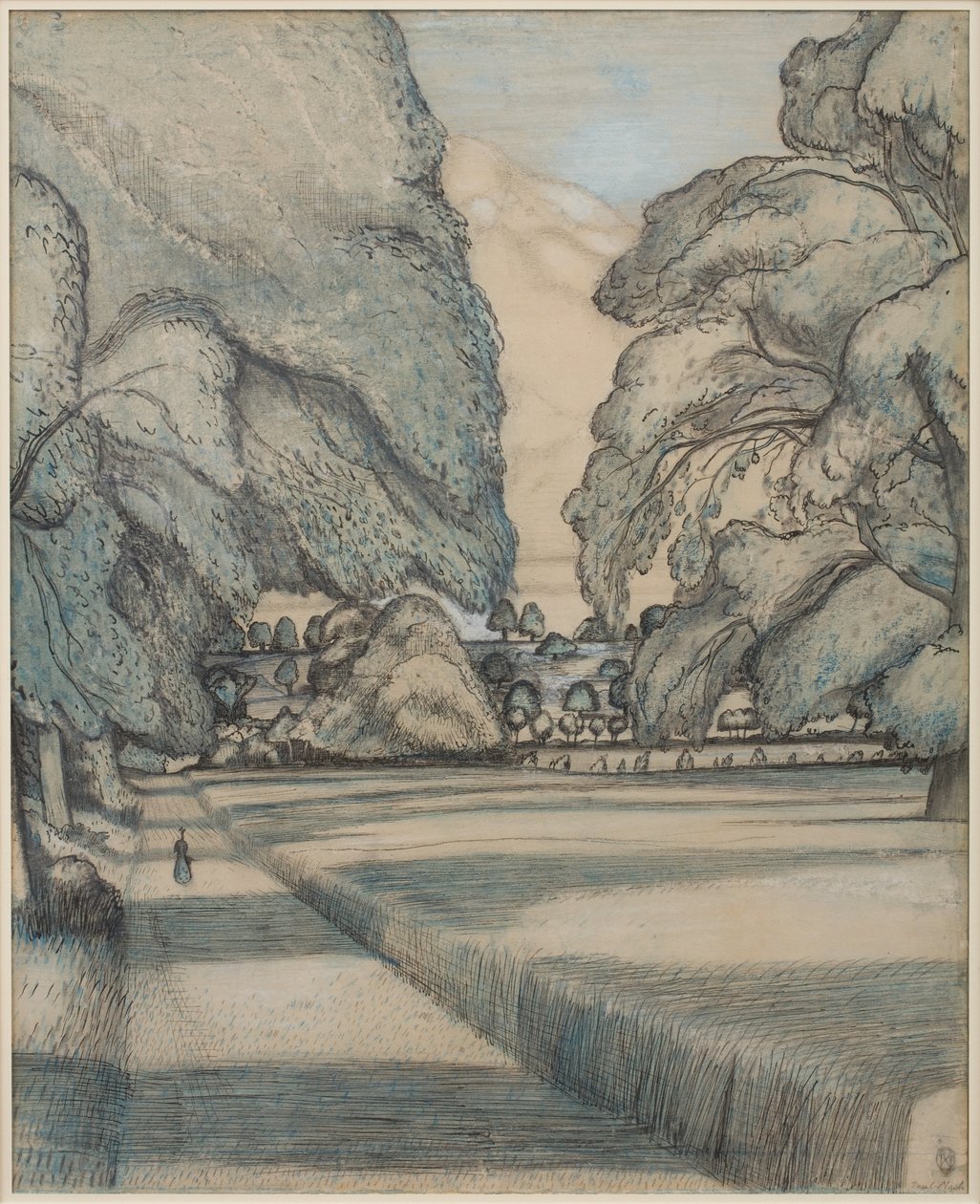 Påfuglestien af Paul Nash