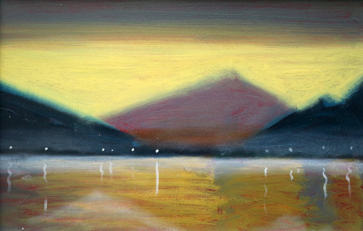 Nocturne Lake II af Paul Powis