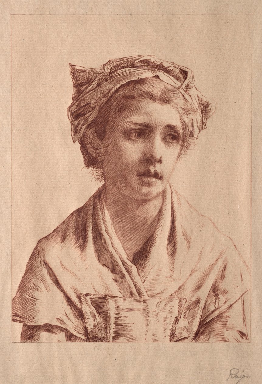 Ung dame. af Paul Rajon