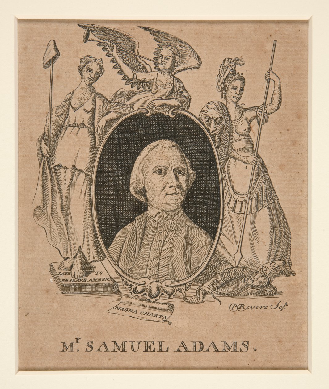 Samuel Adams af Paul Revere