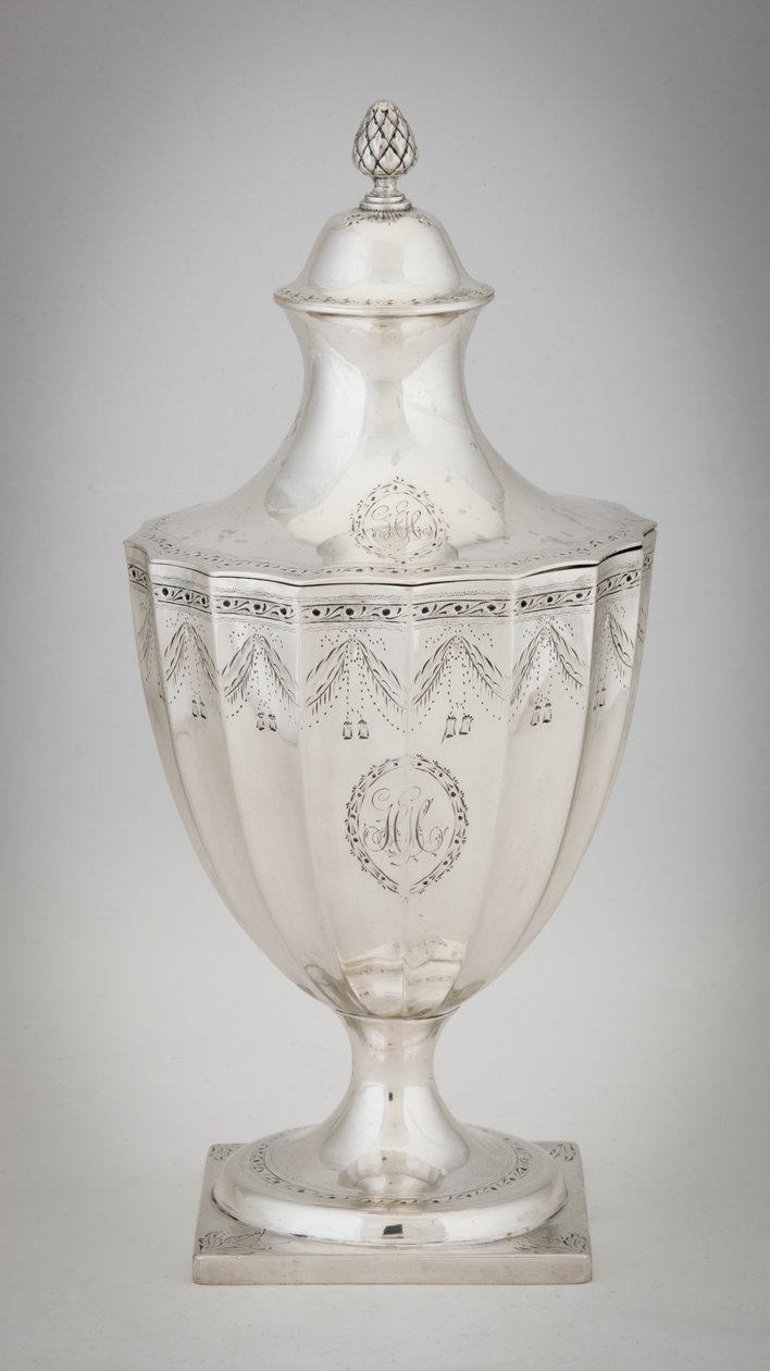 Sukkerurne, ca. 1795 (sølv) af Paul Revere