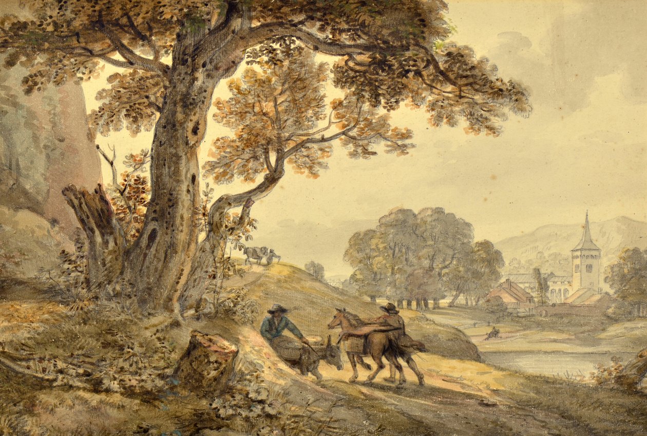 Landskab af Paul Sandby