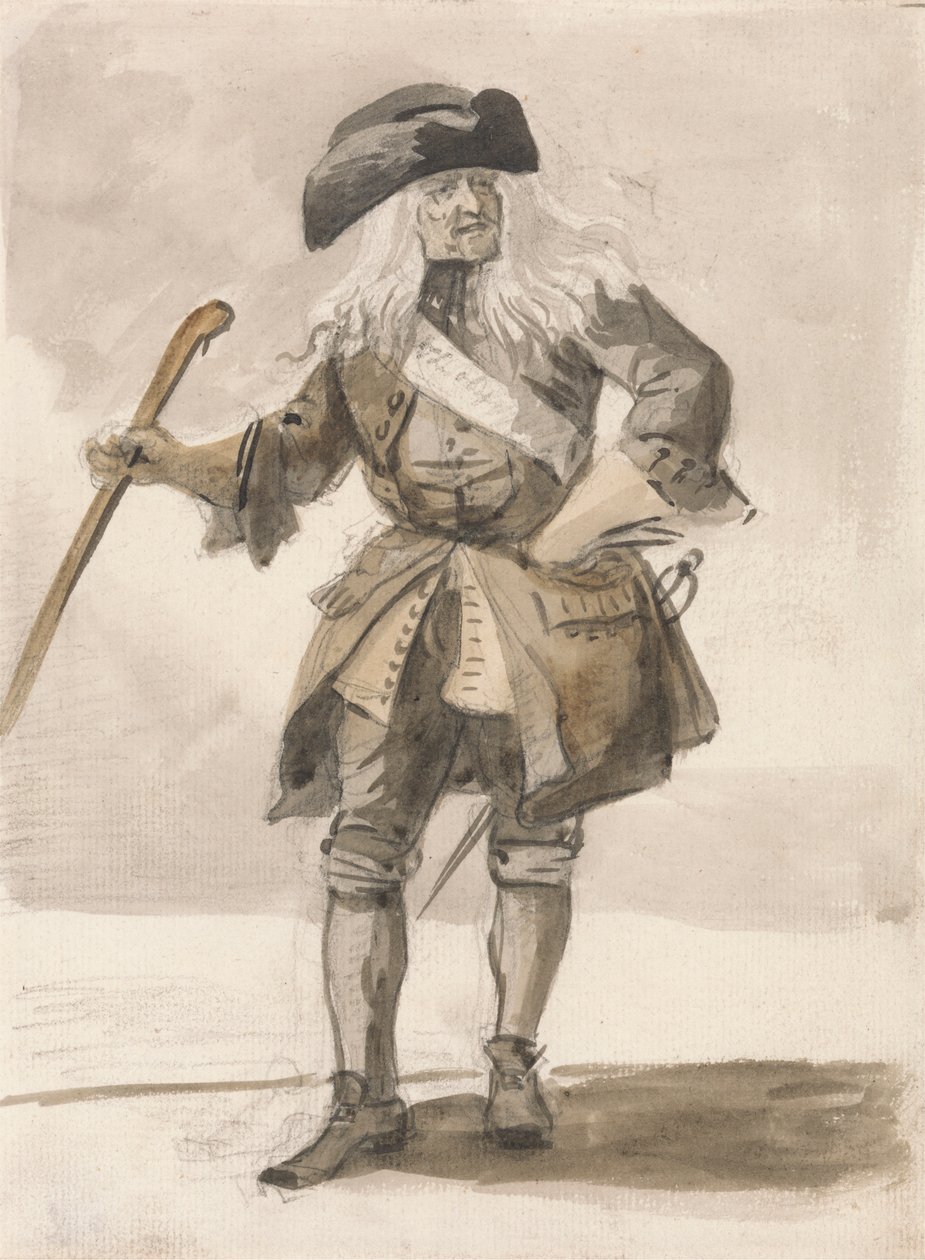 London Cries: A Man Swaggering af Paul Sandby