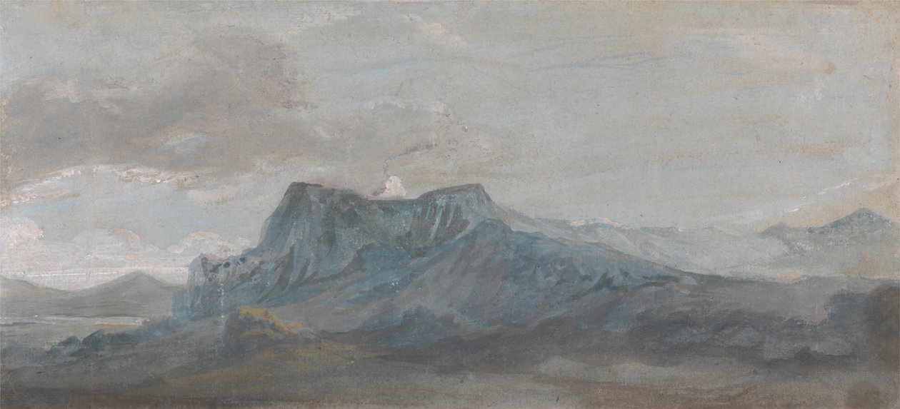 Welsh Mountain Study af Paul Sandby