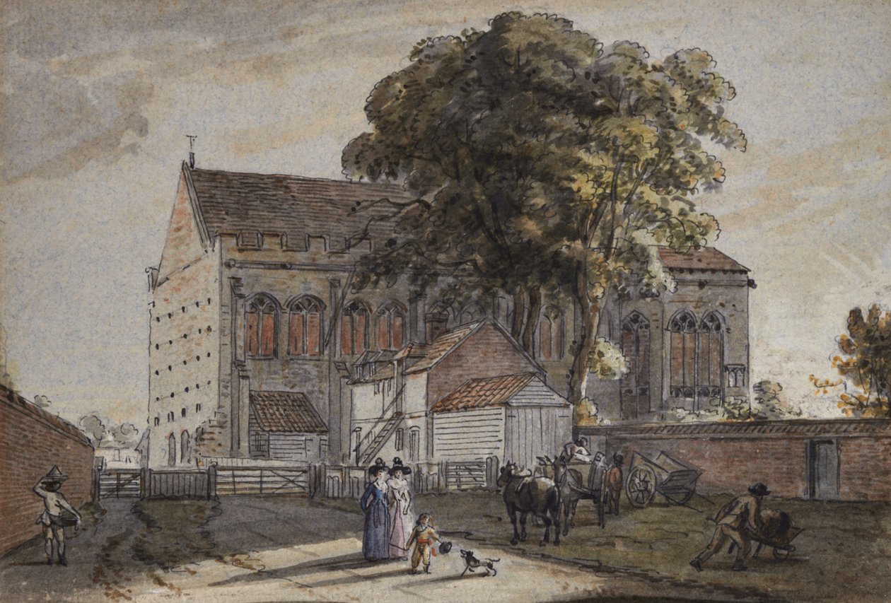 Eltham Palace, Kent af Paul Sandby Munn