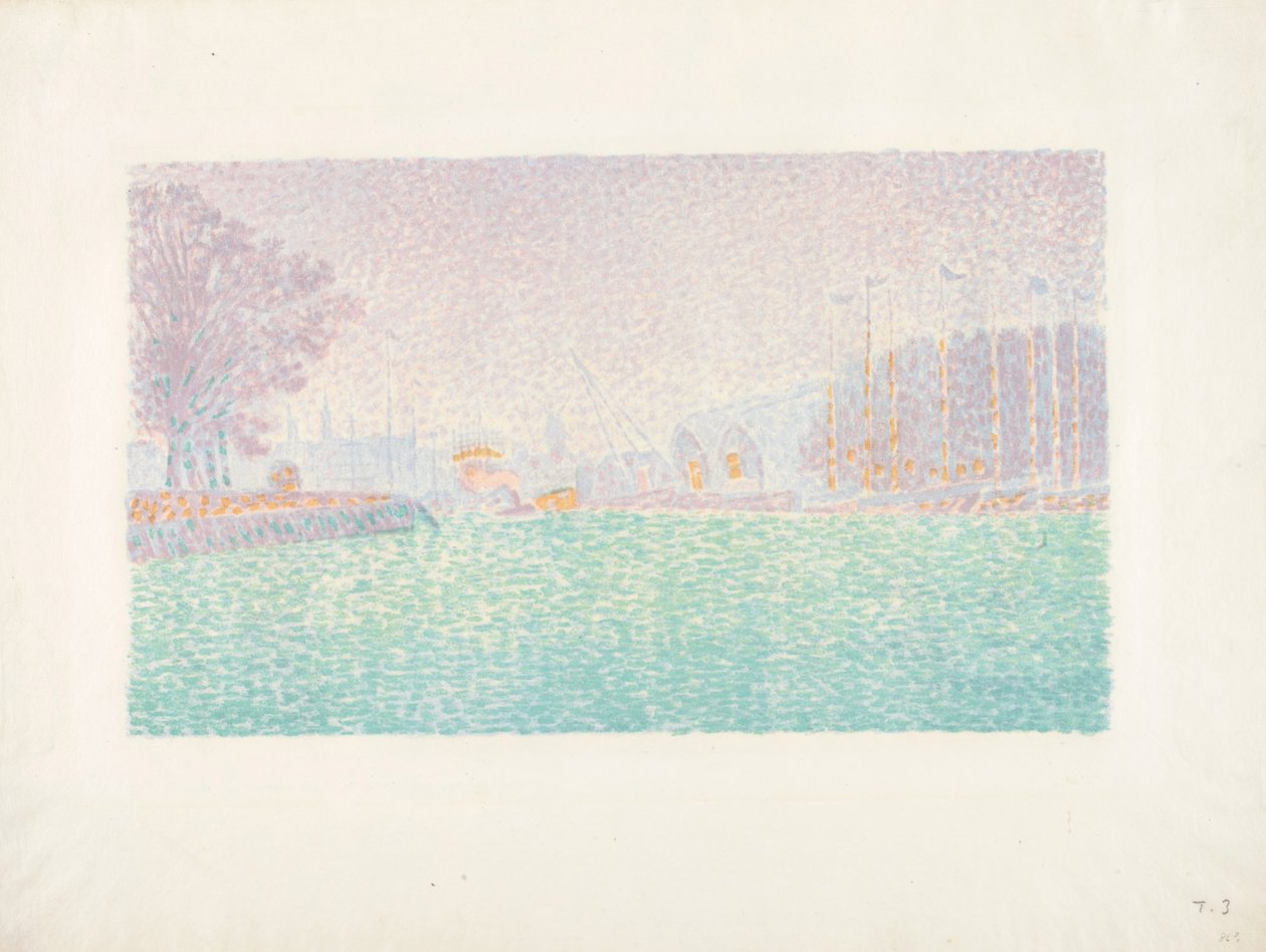 Hos Flushing af Paul Signac
