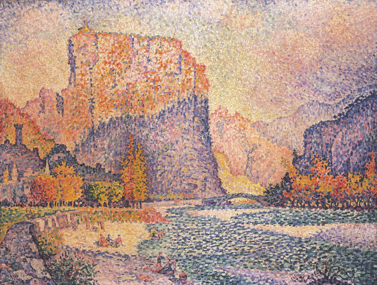 Castellane, 1902. af Paul Signac