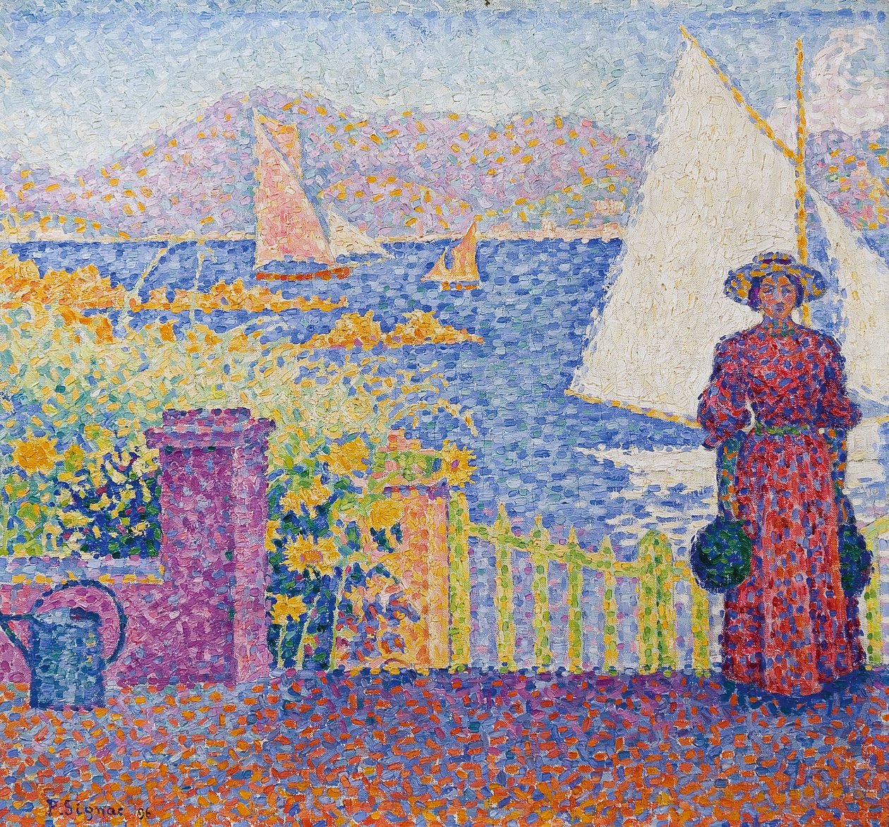 Port Saint-Tropez. af Paul Signac