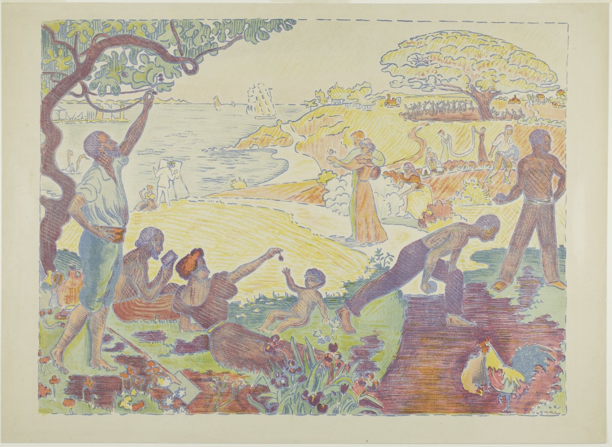 I harmoniens tider af Paul Signac