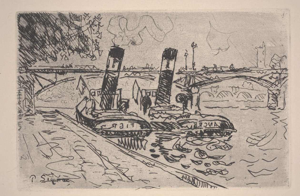 Kunstens bro af Paul Signac