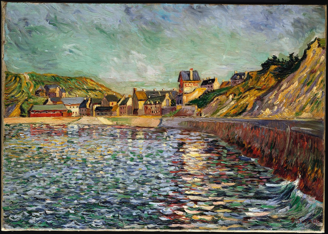 Port-en-Bessin af Paul Signac