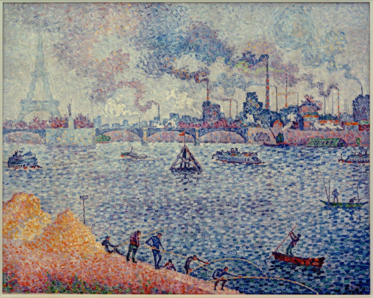 Grenelle Bridge af Paul Signac