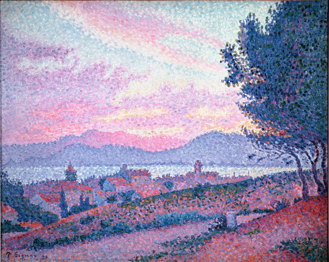Saint Tropez (1863-1935) af Paul Signac