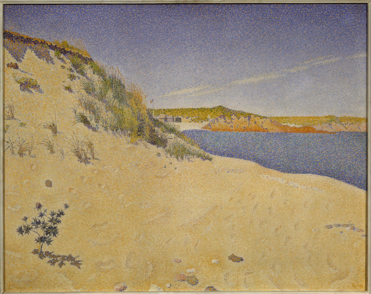 Sandkyst af Paul Signac