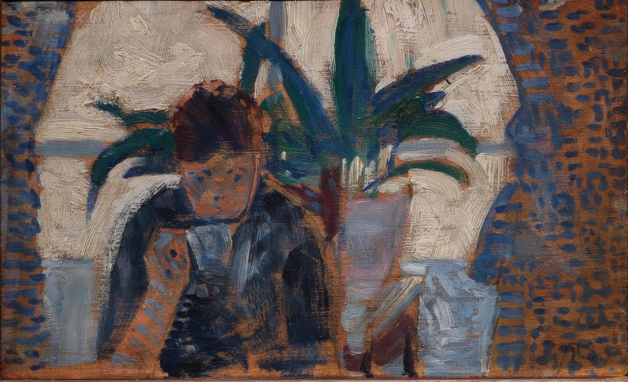 Studie til Spisestuen af Paul Signac