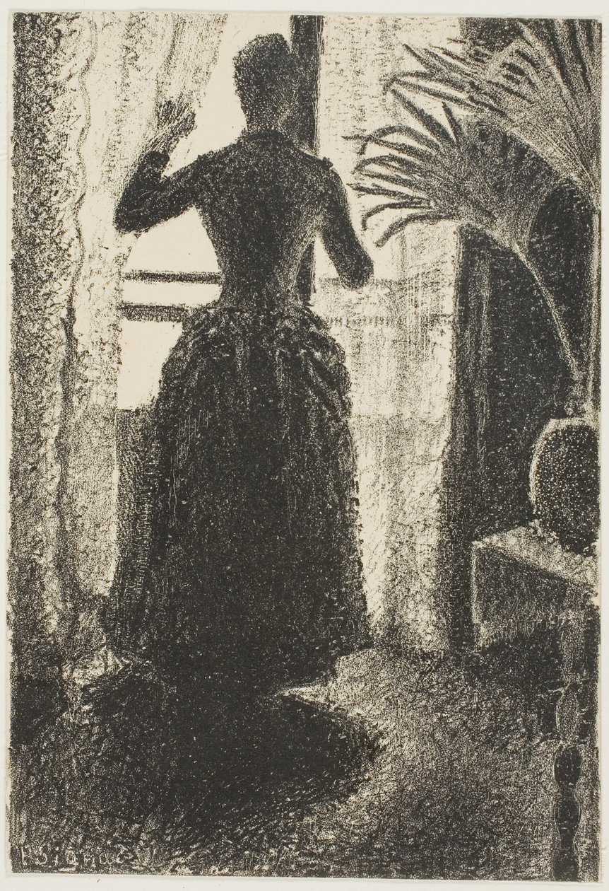 Søndag i Paris af Paul Signac