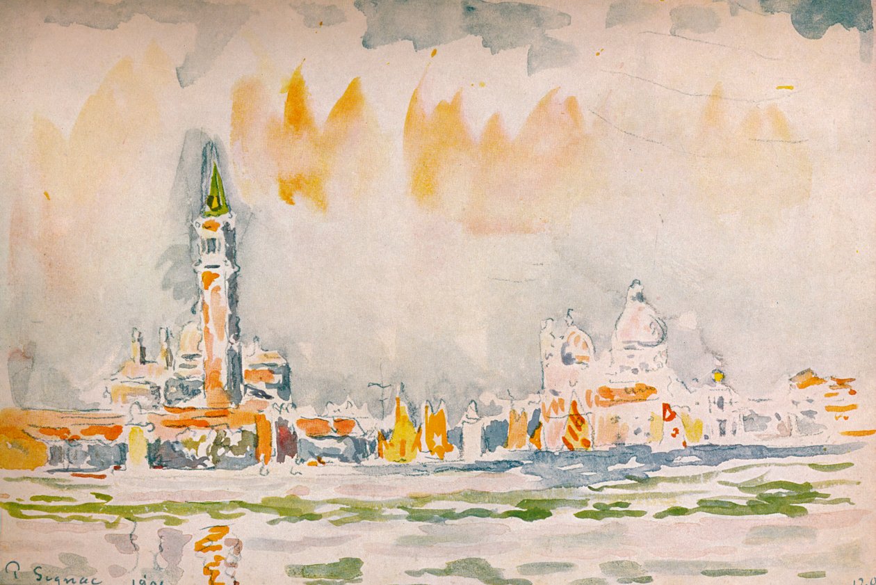 Venedig, 1906 af Paul Signac