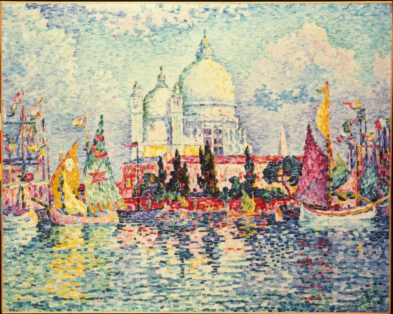 Venedig - La Salute af Paul Signac