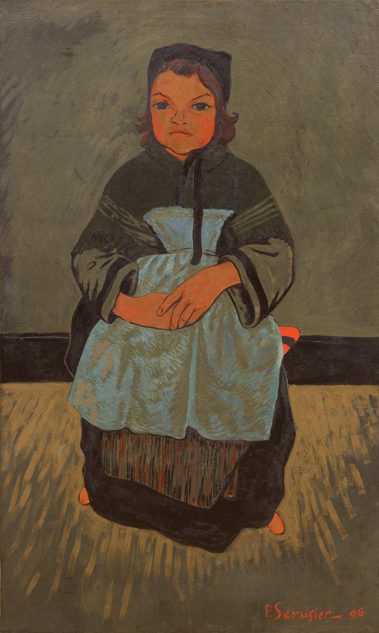 Bretonsk pige, Marie Francisaille, 1896. af Paul Sérusier
