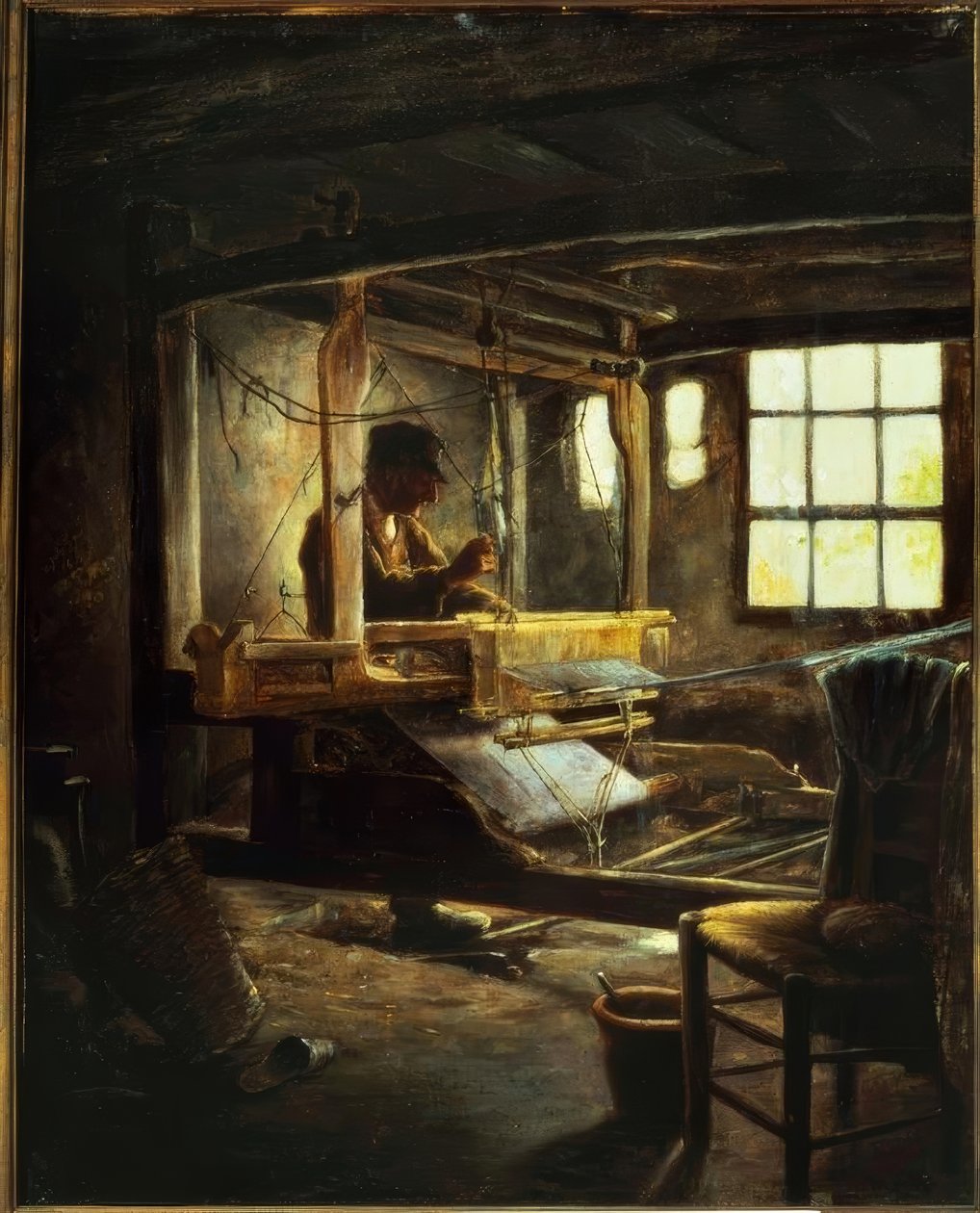 Bretonischer Weber af Paul Sérusier