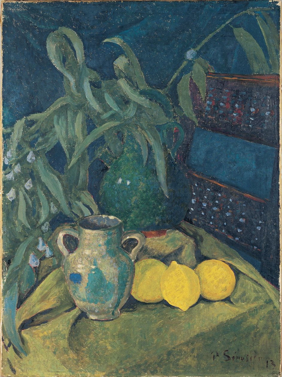 Synchrony in Green, 1913 af Paul Sérusier