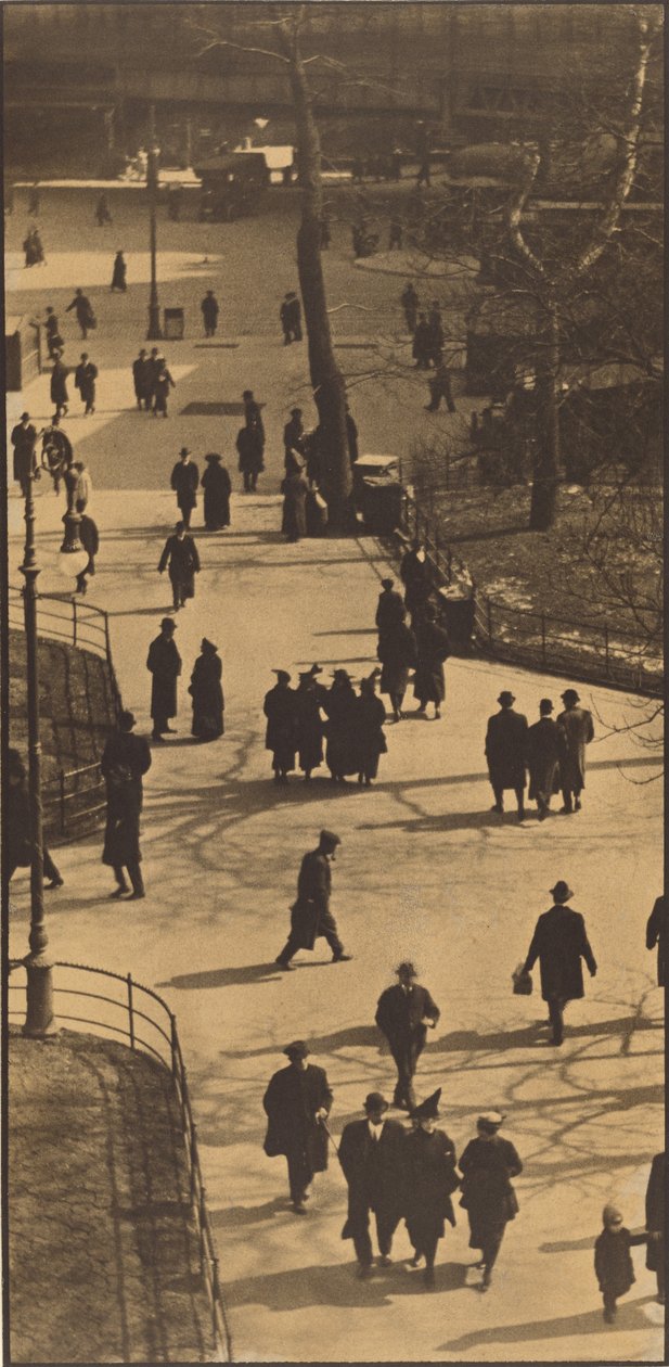 Rådhusparken, New York af Paul Strand