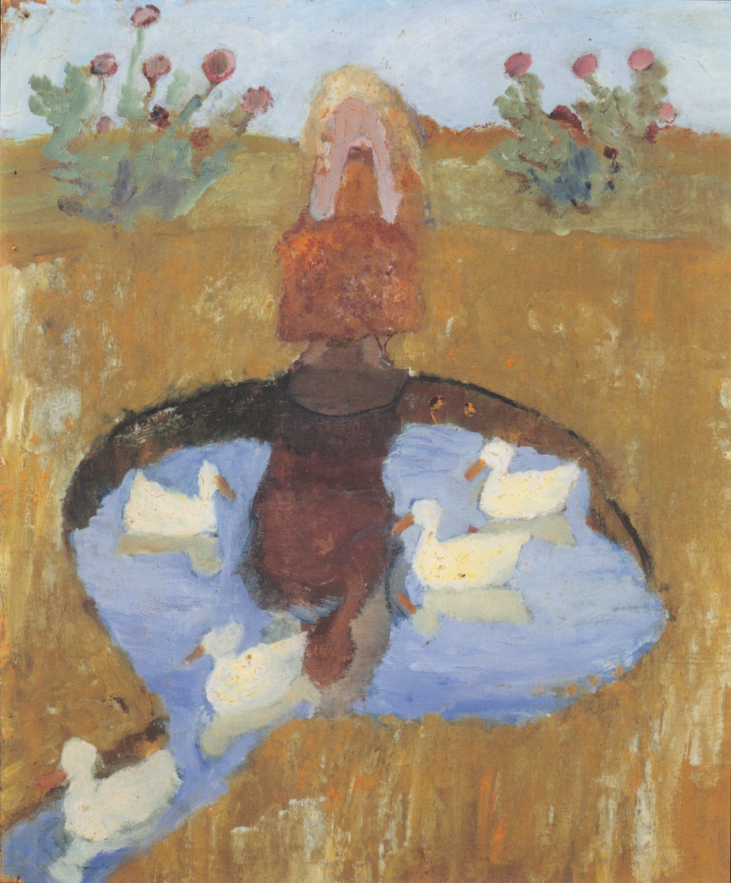 Pige ved andedammen af Paula Modersohn Becker