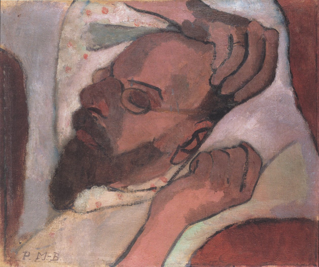 Otto Modersohn, sov af Paula Modersohn Becker