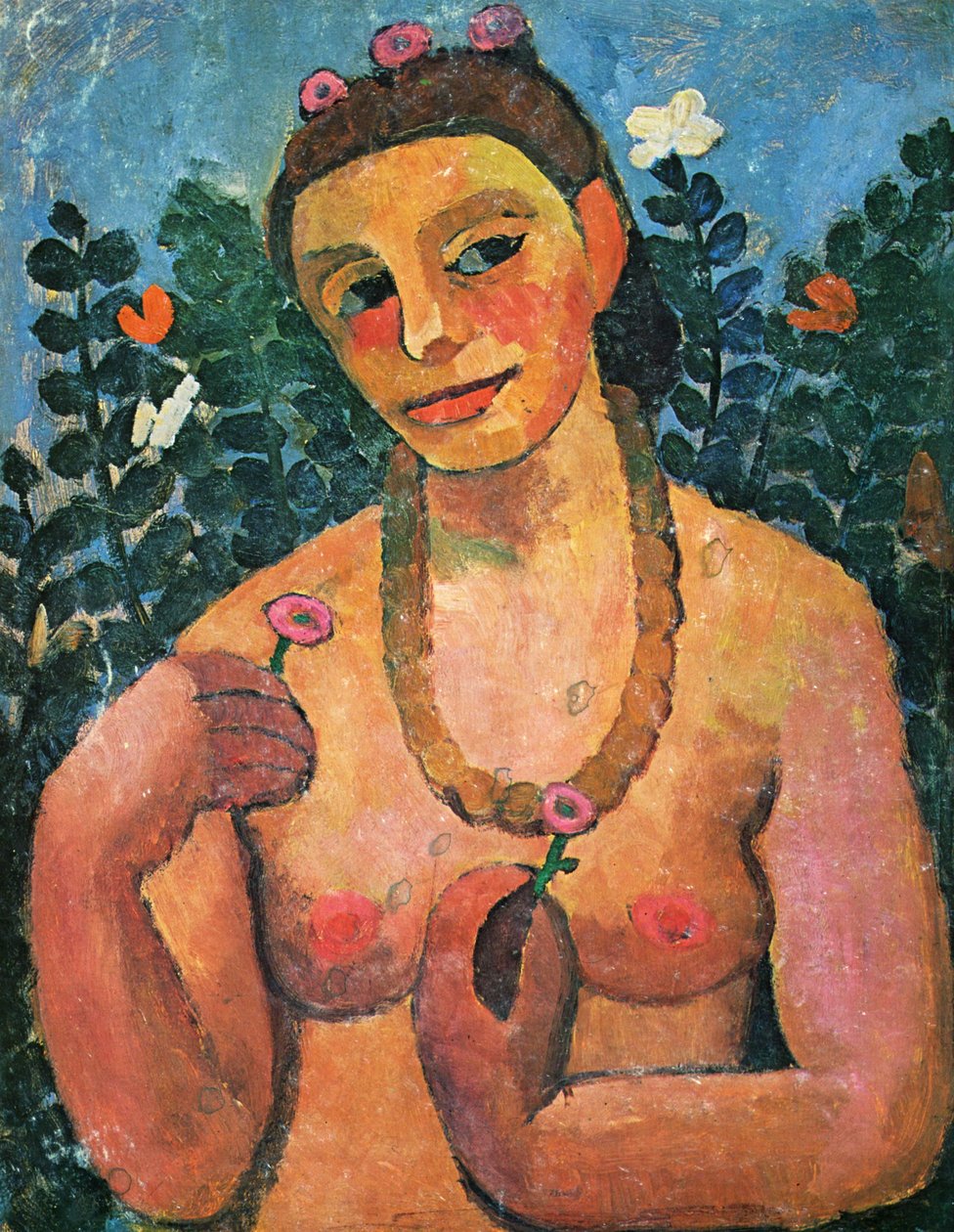 Selvportræt af Paula Modersohn Becker
