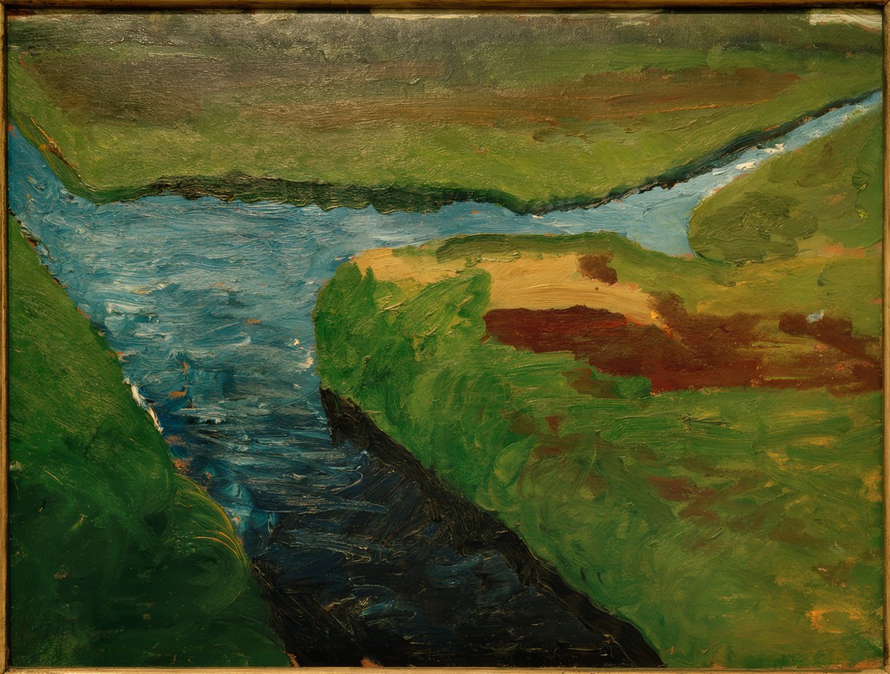 Moorgraben af Paula Modersohn Becker