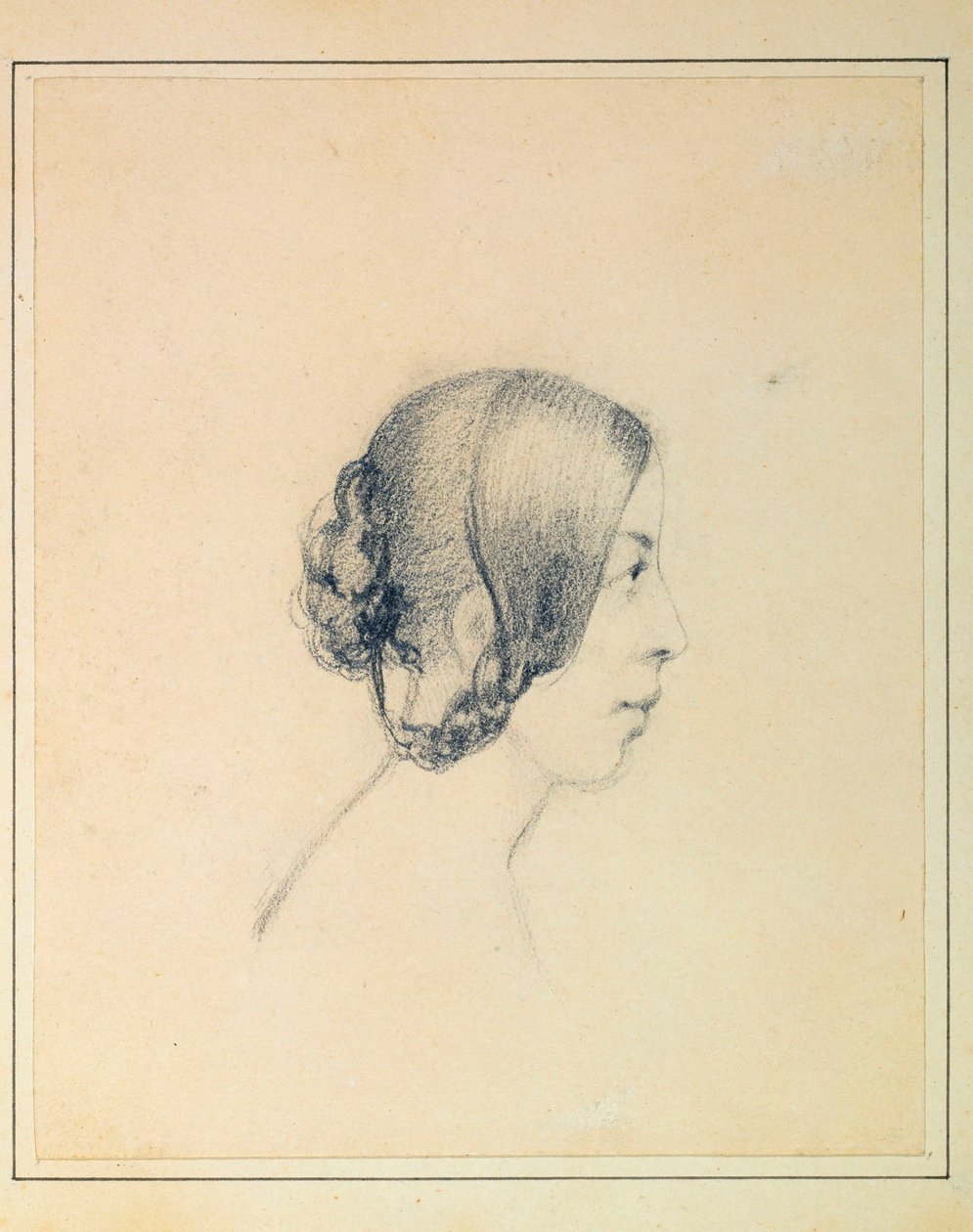 Selvportræt. af Pauline Viardot García