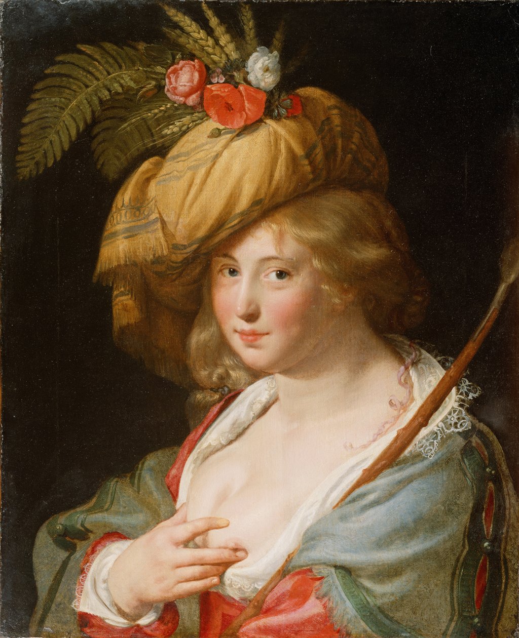 Den unge hyrdinde af Paulus Moreelse