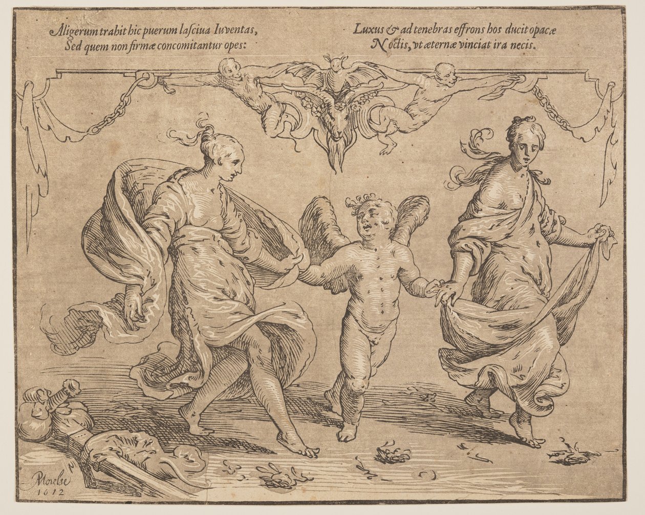 Amor med ungdom og luksus af Paulus Moreelse