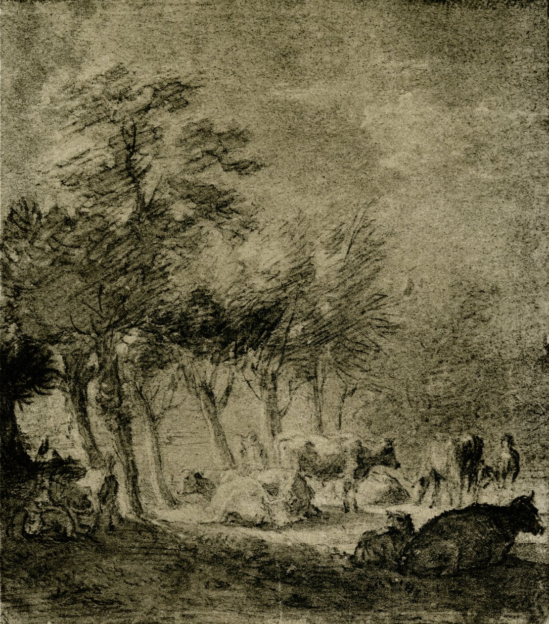 Græsgang af Paulus Potter