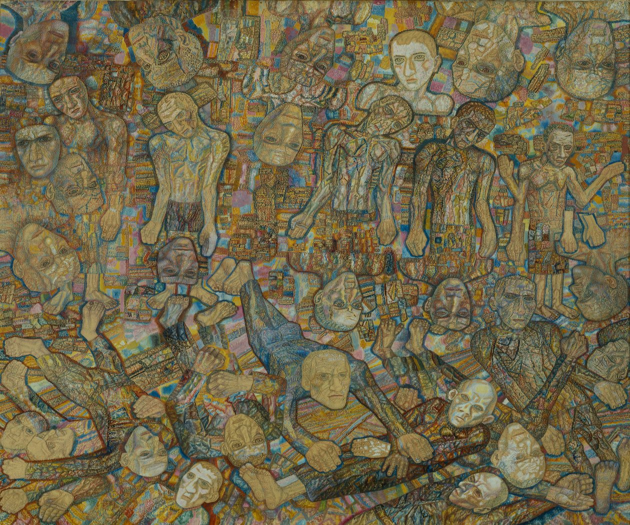 Sammensætning. Razziaen, 1938 af Pavel Nikolayevich Filonov