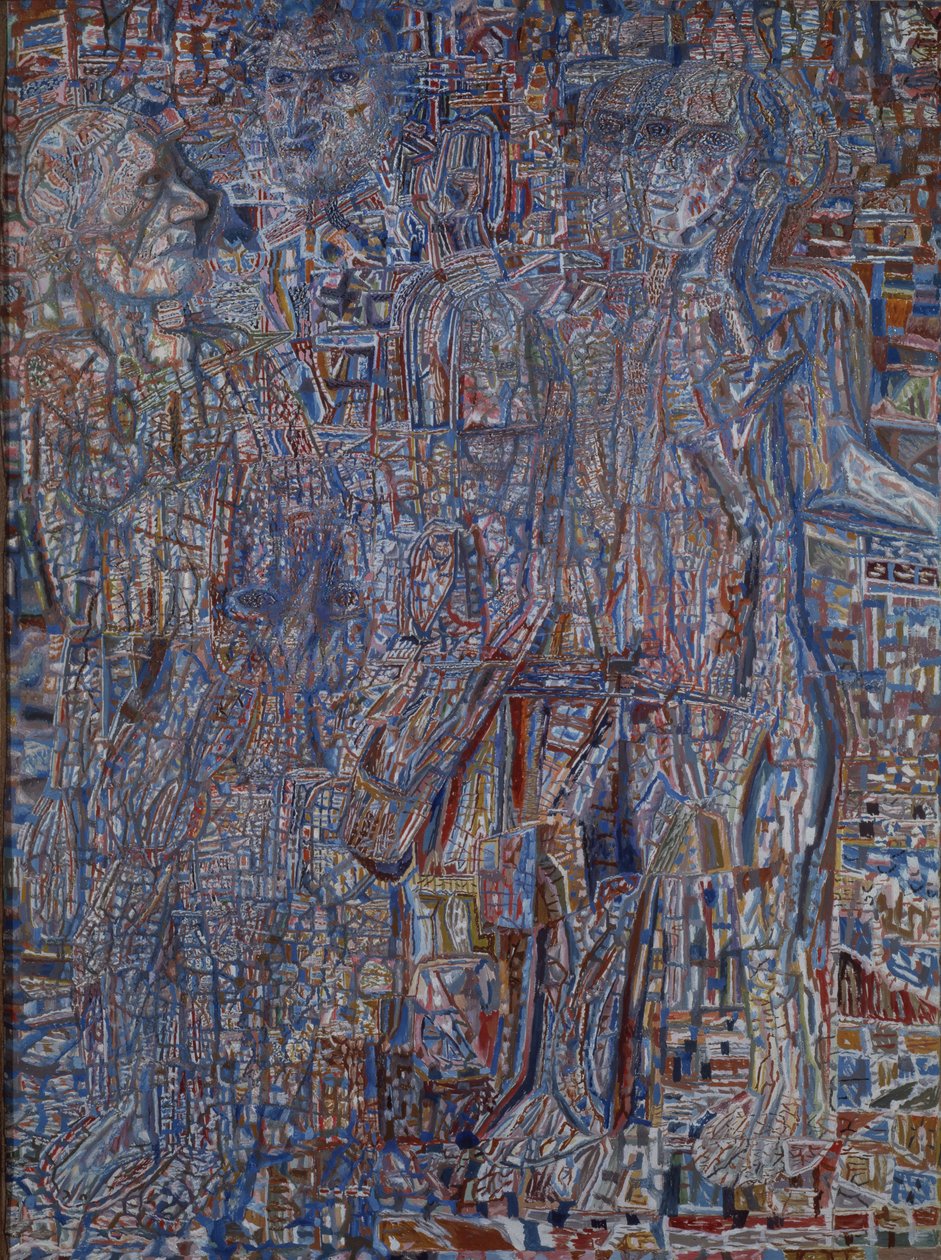 Mennesker, 1930 af Pavel Nikolayevich Filonov