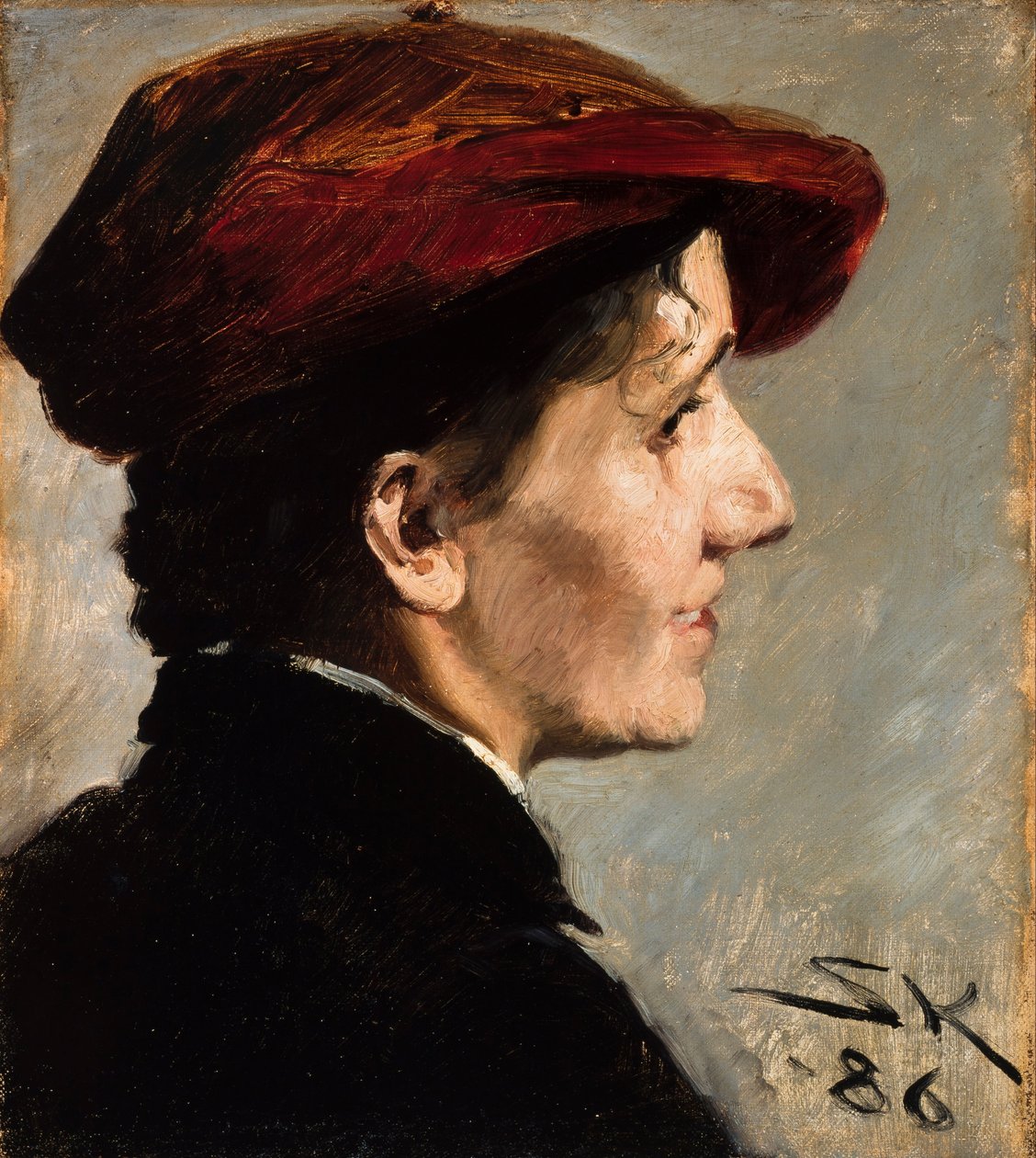 Marianne Stokes af Peder Severin Krøyer