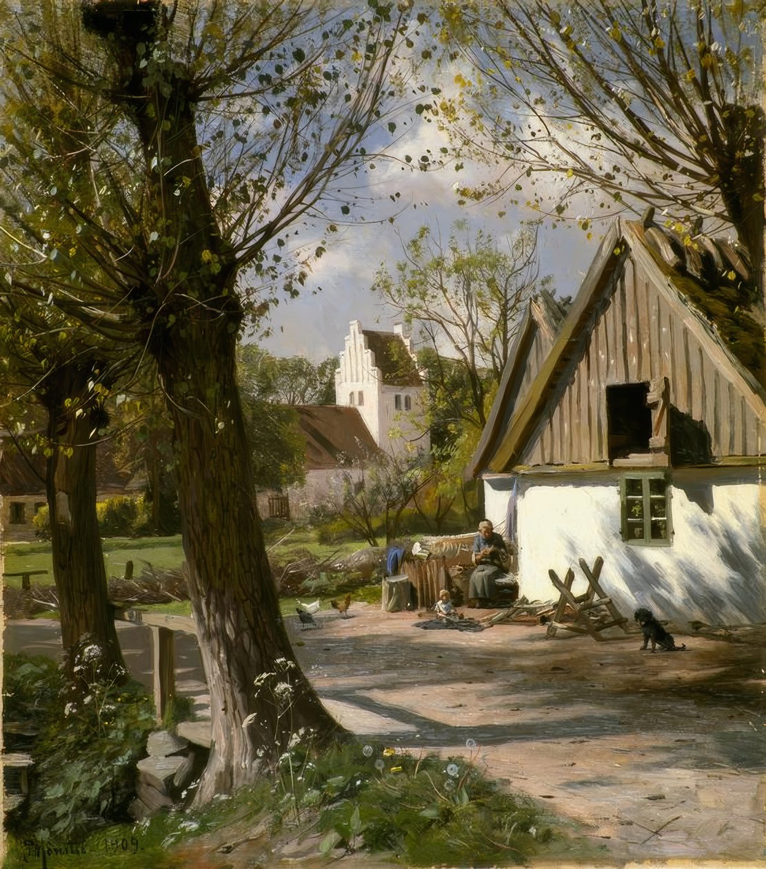 Sommer på landet af Peder Monsted