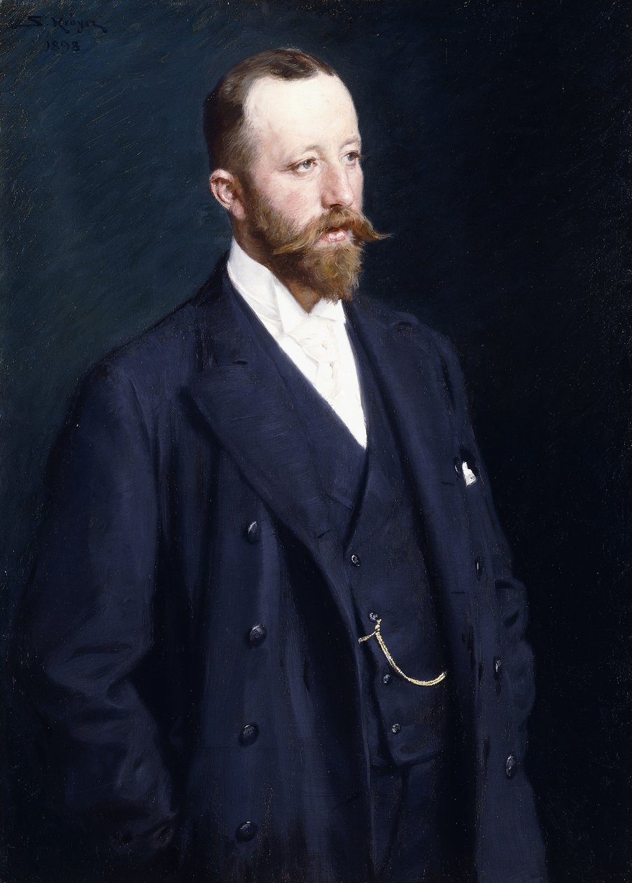 Portræt af en gentleman, 1898 af Peder Severin Krøyer