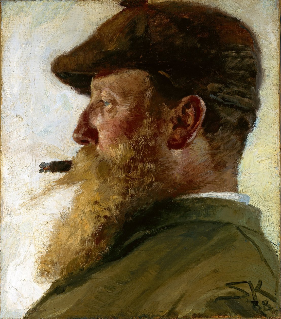 Christian Krohg af Peder Severin Krøyer