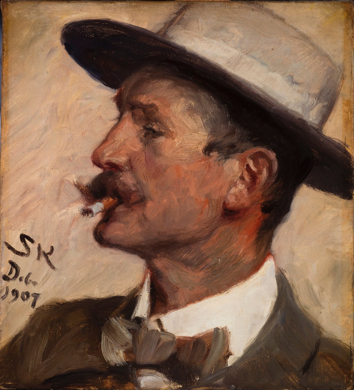 Hans Gyde Petersen af Peder Severin Krøyer