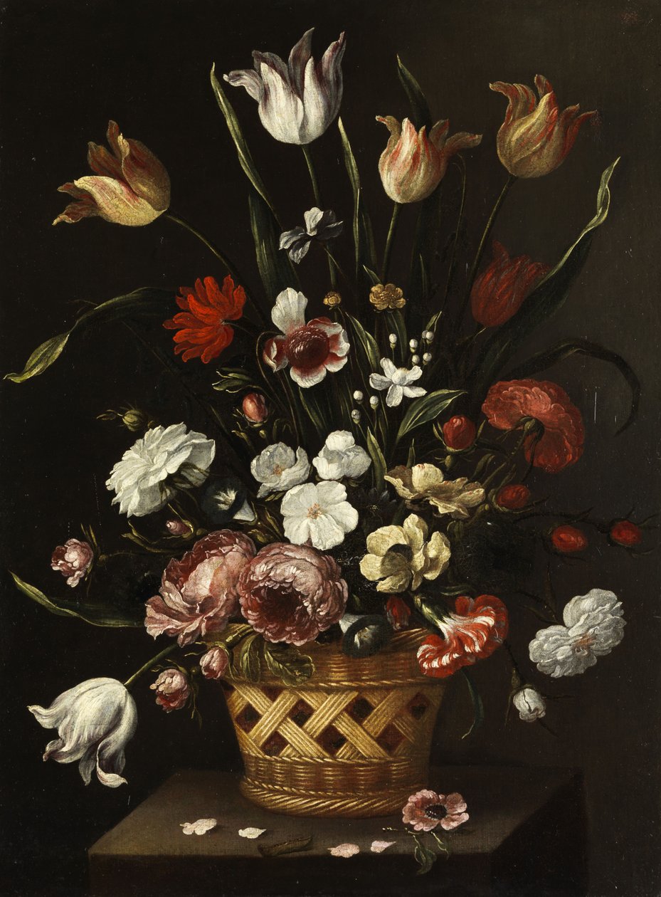 forårsblomster af Pedro de Camprobín