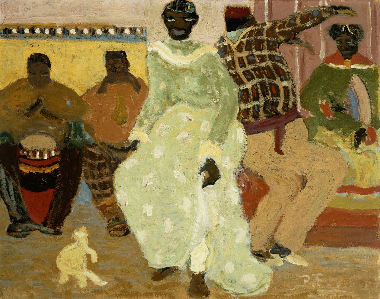 Candombe af Pedro Figari