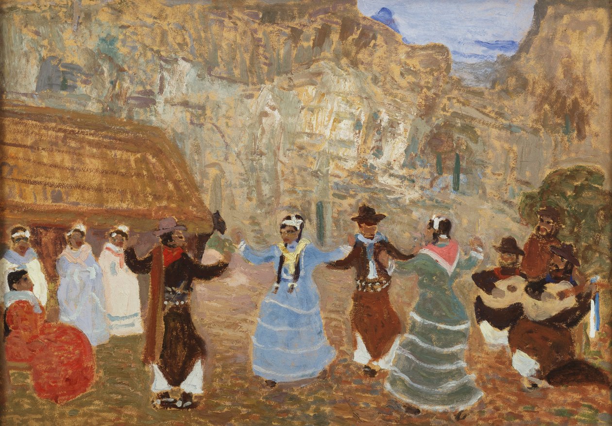 Kreolsk dans af Pedro Figari